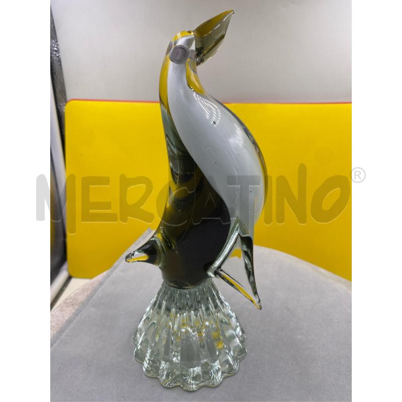 PINGUINO VETRO DI MURANO  | Mercatino dell'Usato Roma casalotti 3