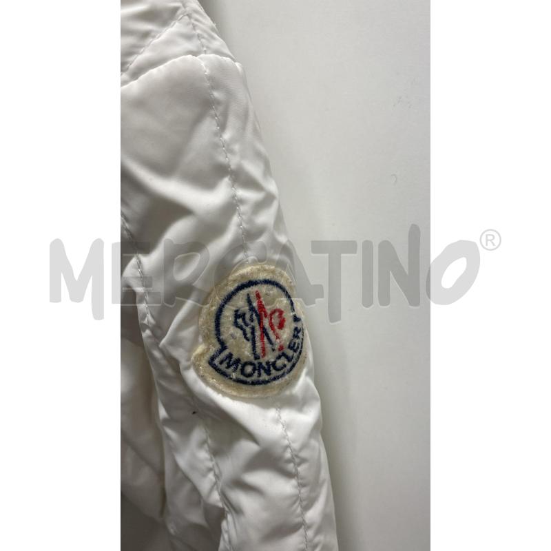 PIUMINO MONCLER BIANCO BAMBINO  | Mercatino dell'Usato Roma casalotti 5