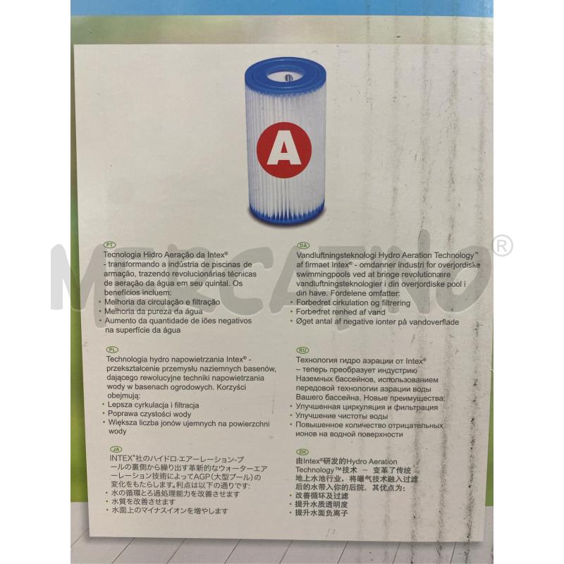 POMPA FILTRO PER PISCINA INTEX CRYSTAL CLEAR MOD.638 R | Mercatino dell'Usato Roma casalotti 4