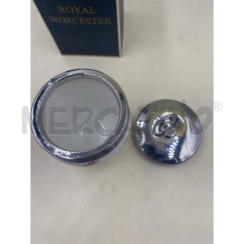 PORTA UOVO ROYAL WORCESTER  BIANCO TAPPO CROMATO  | Mercatino dell'Usato Roma casalotti 2