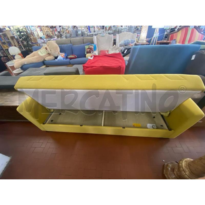 PRONTOLETTO CONTENITORE COLOR SENAPE CM.225X80 | Mercatino dell'Usato Roma casalotti 2
