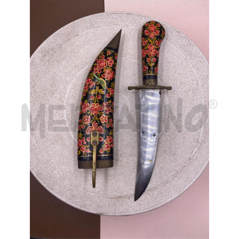 PUGNALE KHANJAR CON SCABBARD INDO PERSIANO | Mercatino dell'Usato Roma casalotti 3