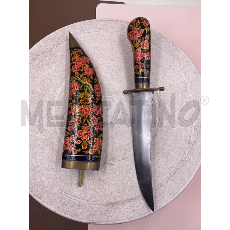 PUGNALE KHANJAR CON SCABBARD INDO PERSIANO | Mercatino dell'Usato Roma casalotti 4
