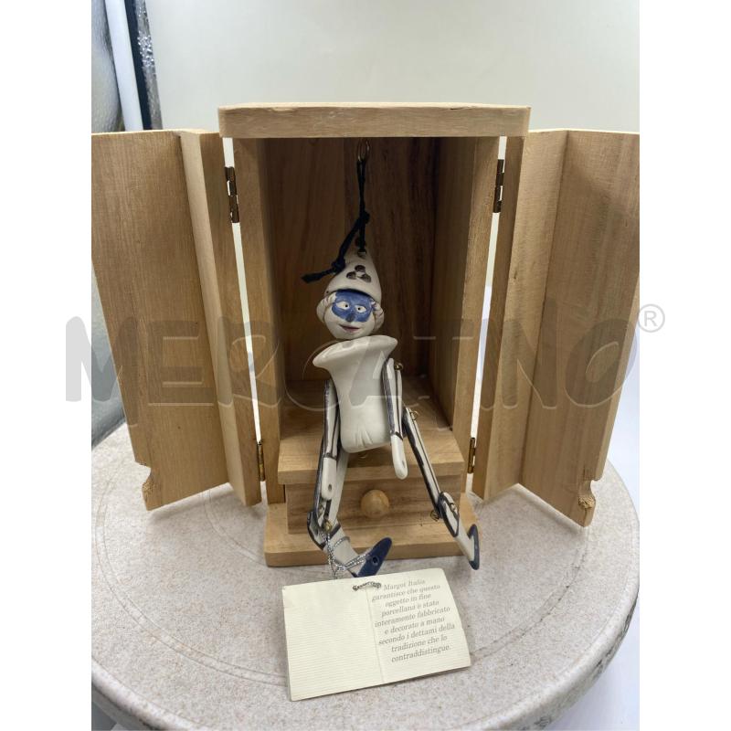 PUPAZZO PINOCCHIO PORCELLANA | Mercatino dell'Usato Roma casalotti 1