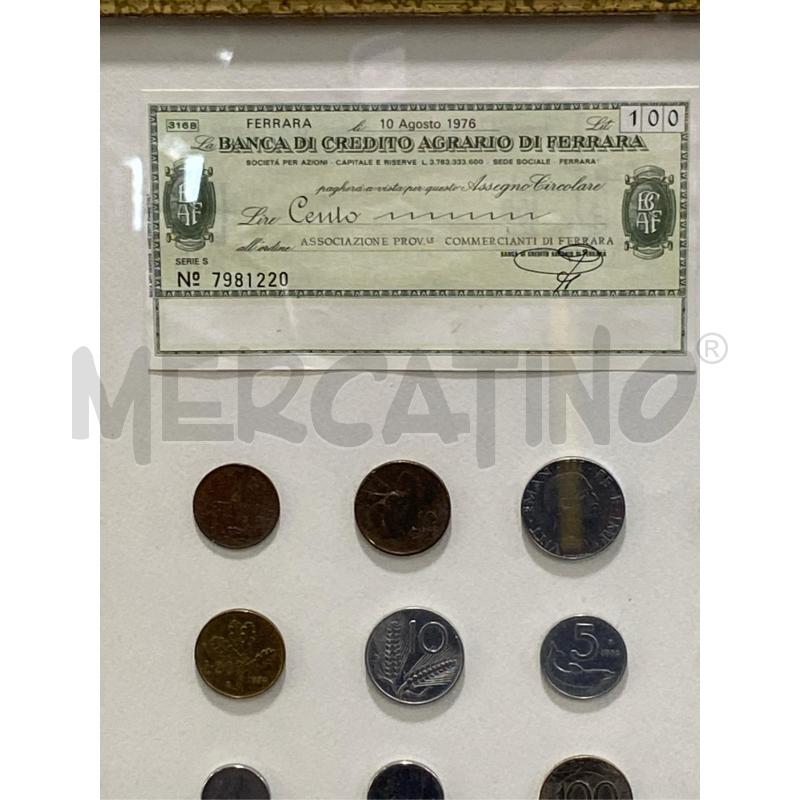 QUADRO CON MONETE 36X50 | Mercatino dell'Usato Roma casalotti 3