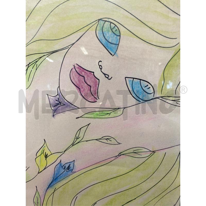 QUADRO DONNA NUDA STRATTA  | Mercatino dell'Usato Roma casalotti 2