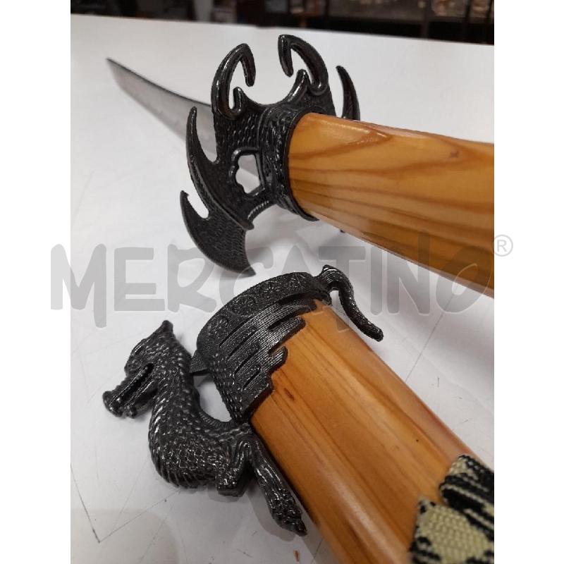 RIPRODUZIONE KATANA IN LEGNO | Mercatino dell'Usato Roma casalotti 5