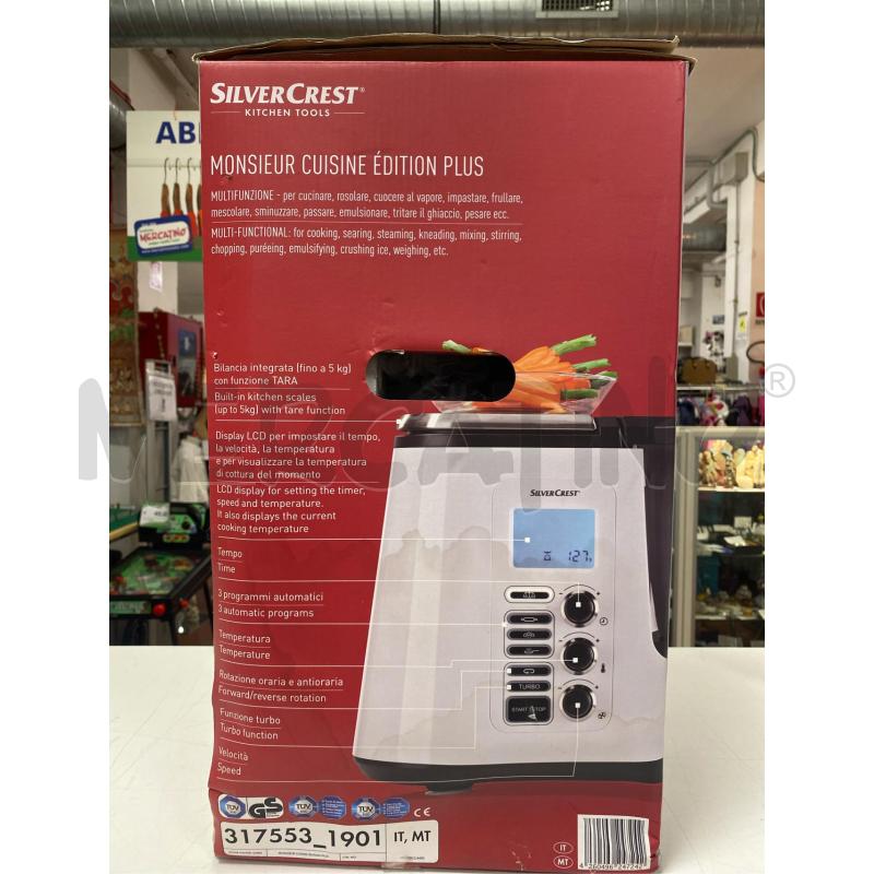 ROBOT DA CUCINA SILVERCREST MONSIEUR CUISINE EDITION PLUS  | Mercatino dell'Usato Roma casalotti 3