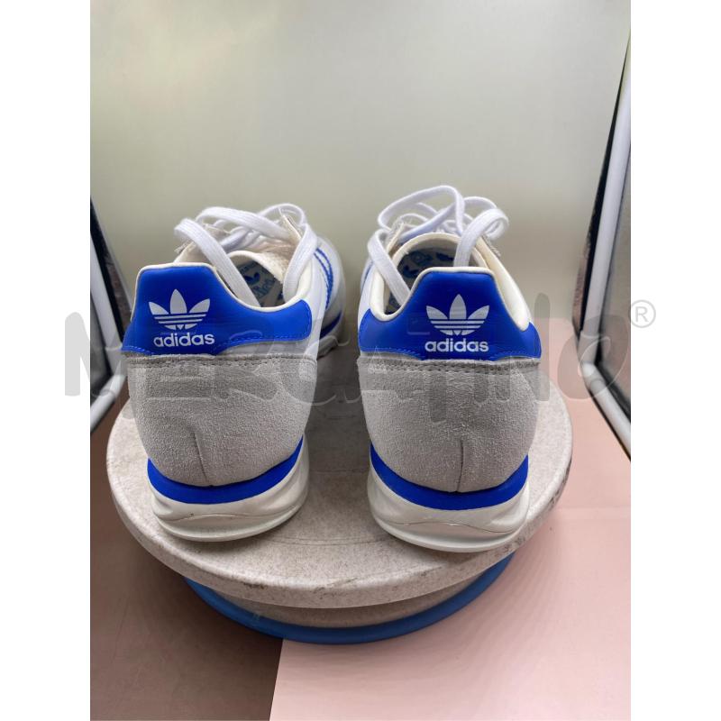 SCARPE ADIDAS BIANCO CELESTE UOMO  | Mercatino dell'Usato Roma casalotti 2