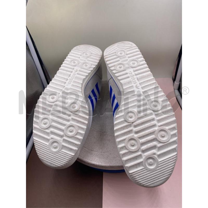 SCARPE ADIDAS BIANCO CELESTE UOMO  | Mercatino dell'Usato Roma casalotti 3