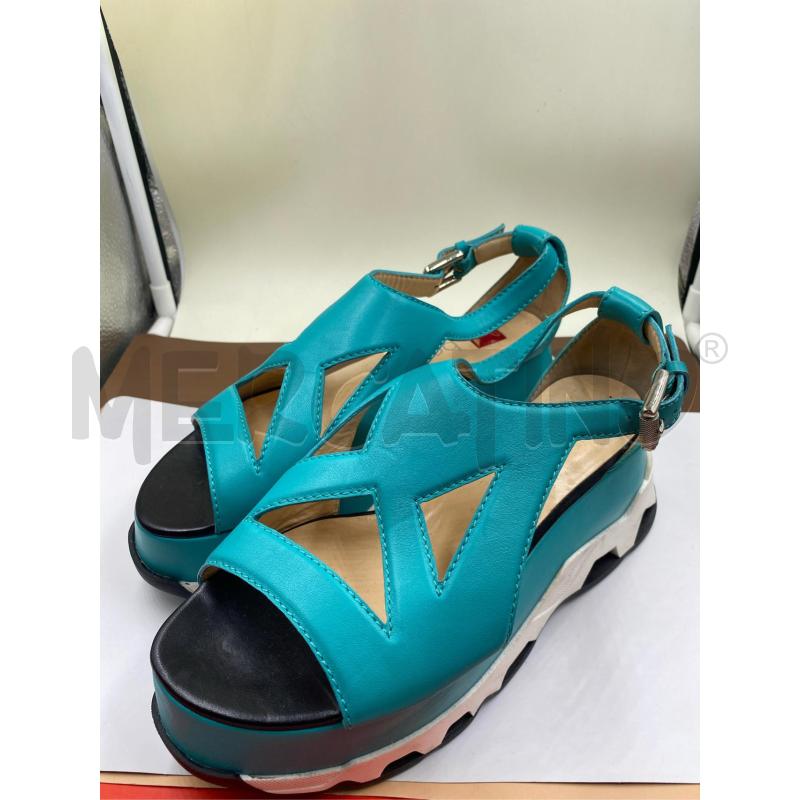 SCARPE APERTE ALCHIMIA DI BALLIN VERDI DONNA  | Mercatino dell'Usato Roma casalotti 1