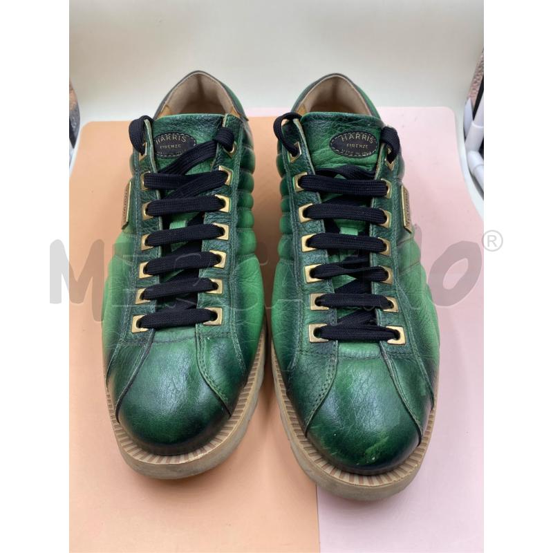 SCARPE HARRIS LINEA SPORT VERDE UOMO  | Mercatino dell'Usato Roma casalotti 1