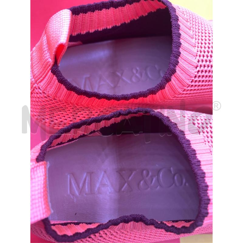 SCARPE MAX&CO ARANCIONI FLUO NO LACCI DONNA  | Mercatino dell'Usato Roma casalotti 3