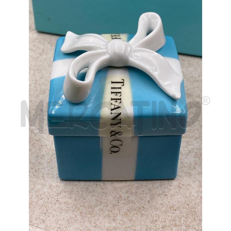 SCATOLA TIFFANY IN CERAMICA CON SCATOLA | Mercatino dell'Usato Roma casalotti 4