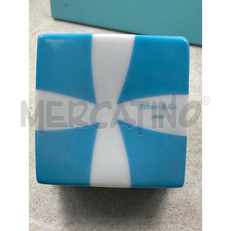SCATOLA TIFFANY IN CERAMICA CON SCATOLA | Mercatino dell'Usato Roma casalotti 5