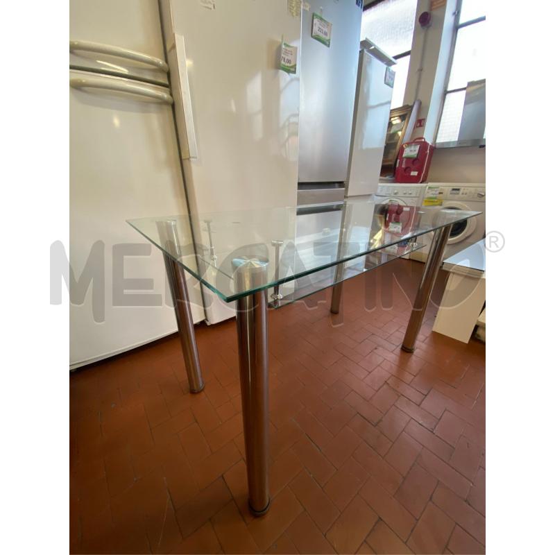 SCRIVANIA VETRO CON RIPIANO CM.120X70 | Mercatino dell'Usato Roma casalotti 2