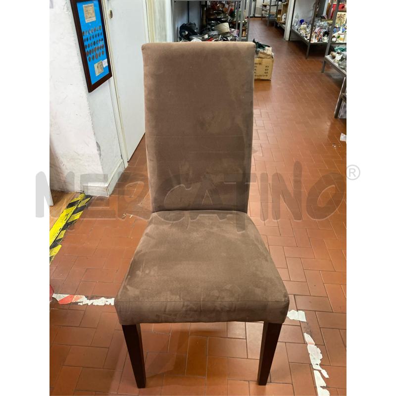 SEDIE PZ. 6 CON SEDUTA ERGONOMICA MARRONE ANTICO | Mercatino dell'Usato Roma casalotti 2