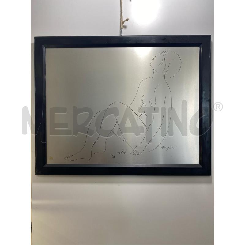 SERIGRAFIA SU ALLUMINIO MARCELLO SAVINI 11_99 | Mercatino dell'Usato Roma casalotti 1