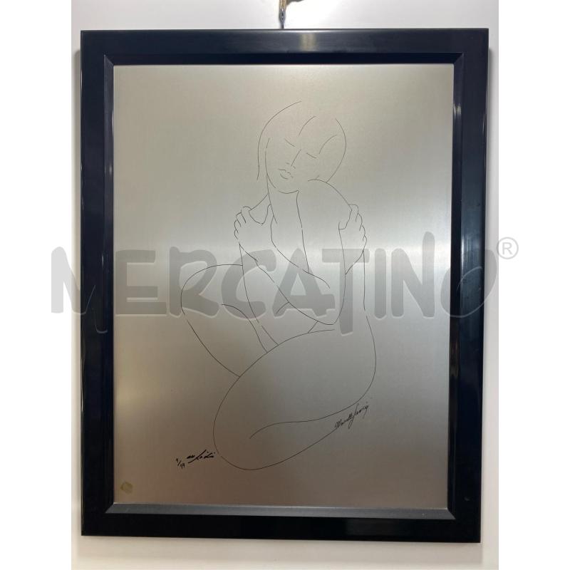 SERIGRAFIA SU ALLUMINIO MARCELLO SAVINI 9_99 | Mercatino dell'Usato Roma casalotti 1