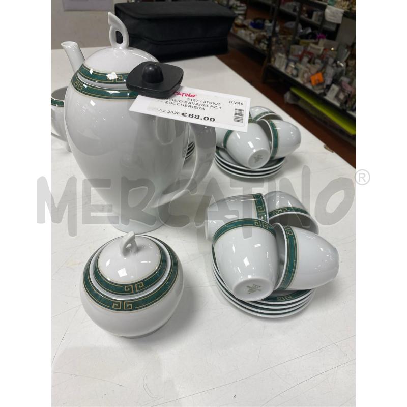 SERVIZIO BAVARIA PZ.12 + ZUCCHERIERA + ZUCCHERIERA  | Mercatino dell'Usato Roma casalotti 3