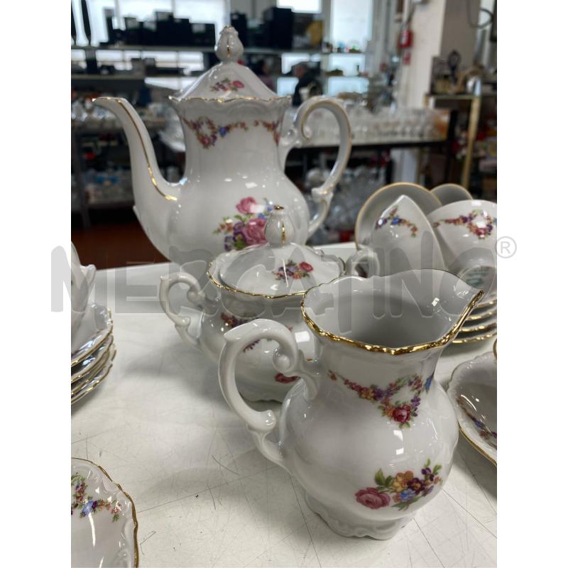 SERVIZIO CAFFÈ' DA 12 PZ.15 PORCELL.ROSELLA BAVARIA | Mercatino dell'Usato Roma casalotti 2