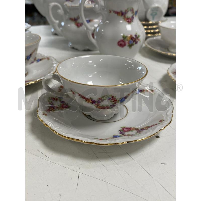 SERVIZIO CAFFÈ' DA 12 PZ.15 PORCELL.ROSELLA BAVARIA | Mercatino dell'Usato Roma casalotti 3