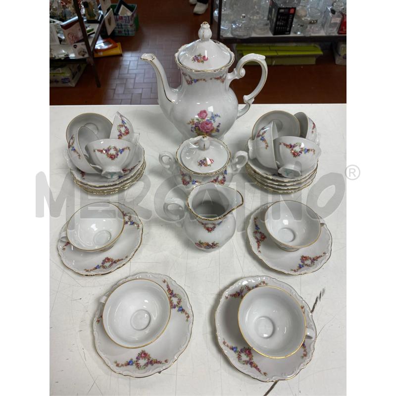 SERVIZIO CAFFÈ' DA 12 PZ.15 PORCELL.ROSELLA BAVARIA | Mercatino dell'Usato Roma casalotti 4