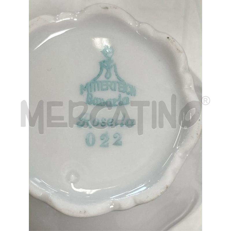 SERVIZIO CAFFÈ' DA 12 PZ.15 PORCELL.ROSELLA BAVARIA | Mercatino dell'Usato Roma casalotti 5