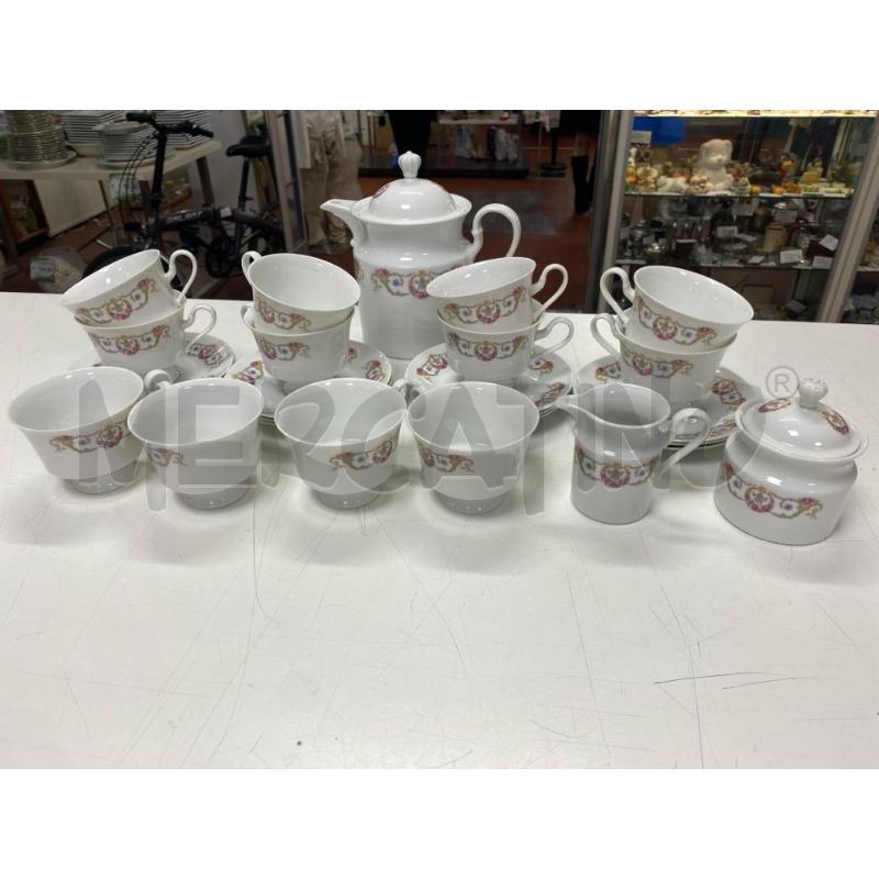 SERVIZIO DA TE' DA 12 PZ.15 PORCELL. ROYAL TETTAU | Mercatino dell'Usato Roma casalotti 1
