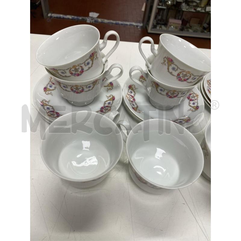 SERVIZIO DA TE' DA 12 PZ.15 PORCELL. ROYAL TETTAU | Mercatino dell'Usato Roma casalotti 5