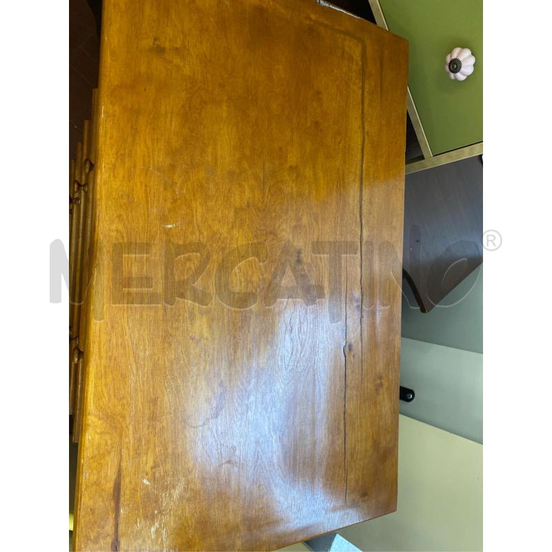 SETTIMINO IN LEGNO CM. 75X45X115 H | Mercatino dell'Usato Roma casalotti 3