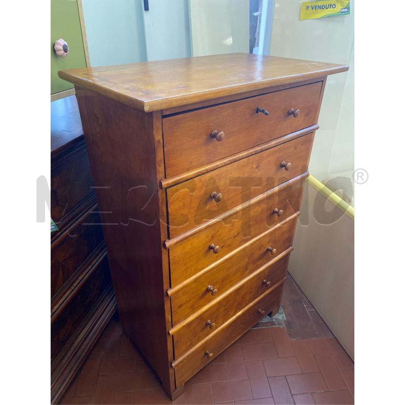 SETTIMINO IN LEGNO CM. 75X45X115 H | Mercatino dell'Usato Roma casalotti 4