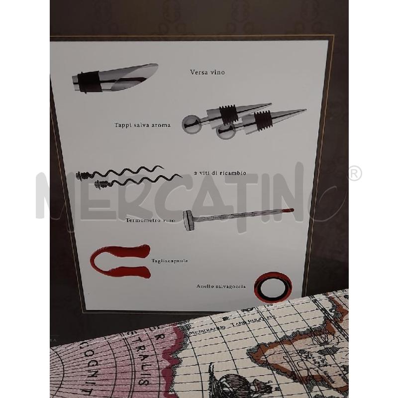 SET DA SOMMELIER KASANOVA SCAT.GEOGRAFICA | Mercatino dell'Usato Roma casalotti 4
