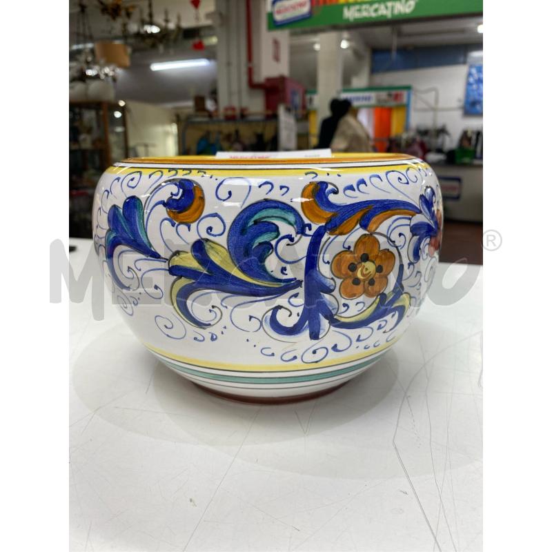 SOTTO VASO CERAMICA DERUTA | Mercatino dell'Usato Roma casalotti 1