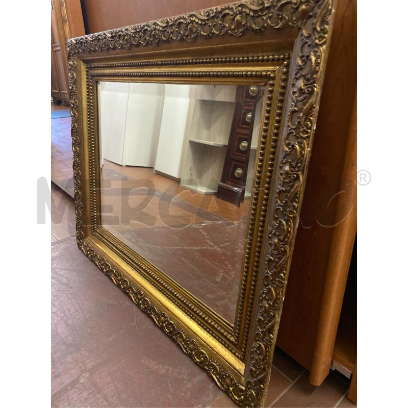SPECCHIERA DORATA LAVORATA CM. 80X66 | Mercatino dell'Usato Roma casalotti 4