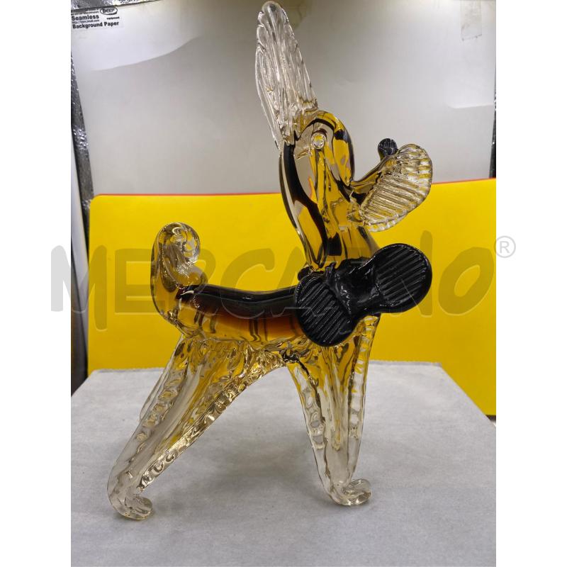 STATUETTA CANE VETRO DI MURANO  | Mercatino dell'Usato Roma casalotti 1