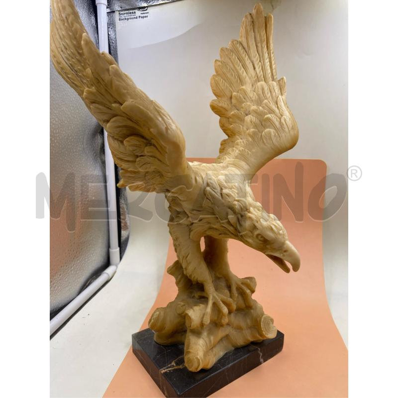 STATUETTA IN RESINA ACQUILA LAVORATA  | Mercatino dell'Usato Roma casalotti 3