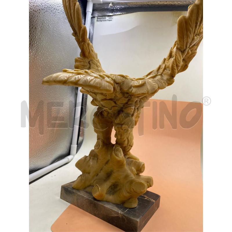 STATUETTA IN RESINA ACQUILA LAVORATA  | Mercatino dell'Usato Roma casalotti 4