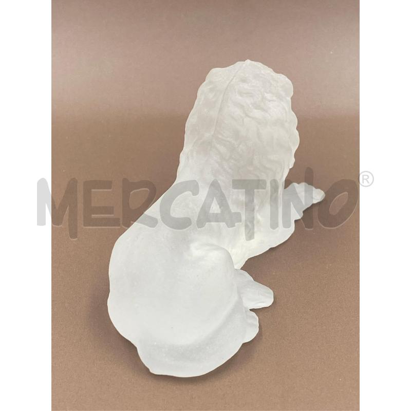 STATUETTA LEONE VETRO DESNA | Mercatino dell'Usato Roma casalotti 2