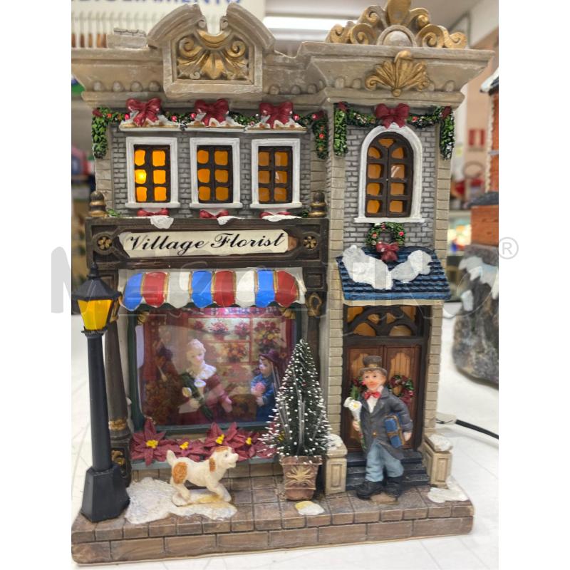 STATUETTA NEGOZIO DI NATALE ELETTRONICO  | Mercatino dell'Usato Roma casalotti 1