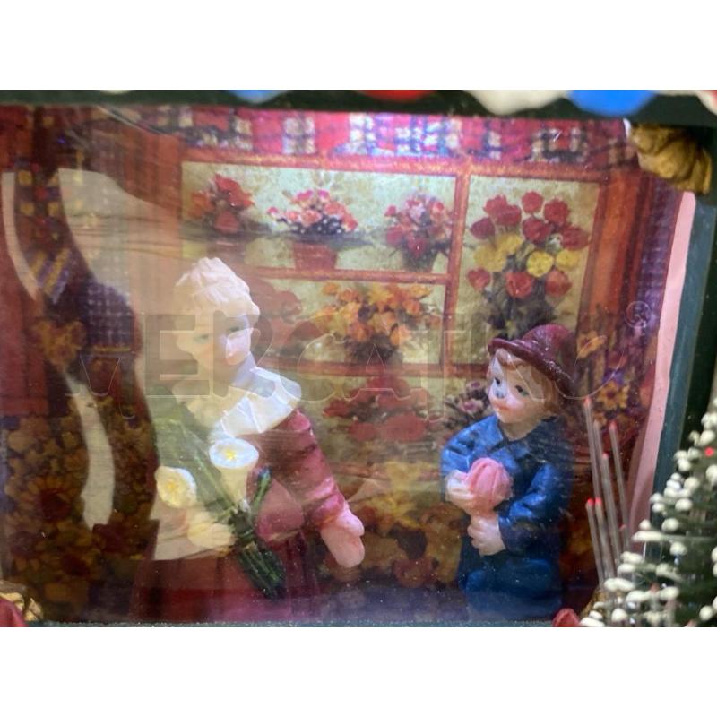 STATUETTA NEGOZIO DI NATALE ELETTRONICO  | Mercatino dell'Usato Roma casalotti 3