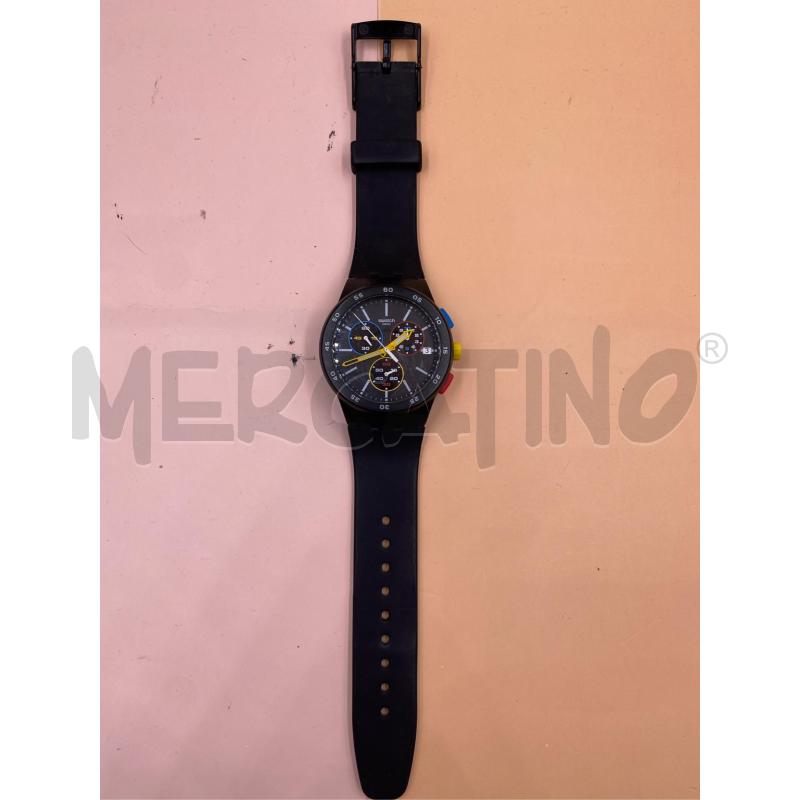 SWATCH BLACK ONE SUSB416 NERO  | Mercatino dell'Usato Roma casalotti 1