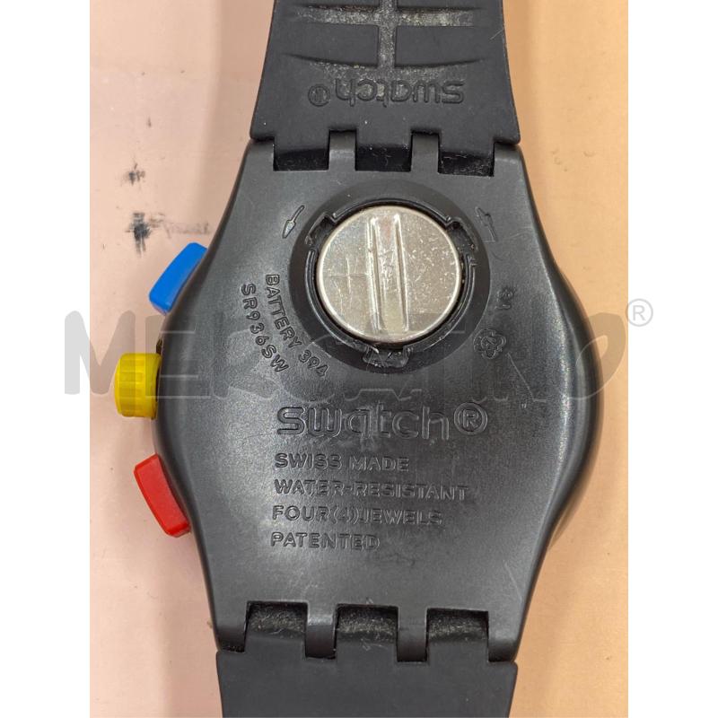 SWATCH BLACK ONE SUSB416 NERO  | Mercatino dell'Usato Roma casalotti 3
