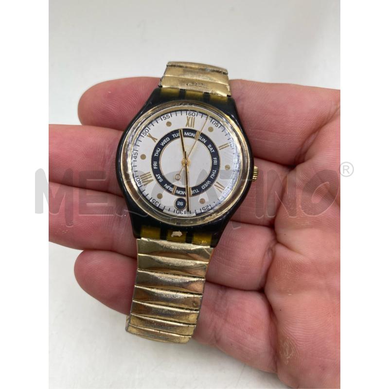 SWATCH CINTURINO ELASTICIZZATO DORATO  | Mercatino dell'Usato Roma casalotti 1