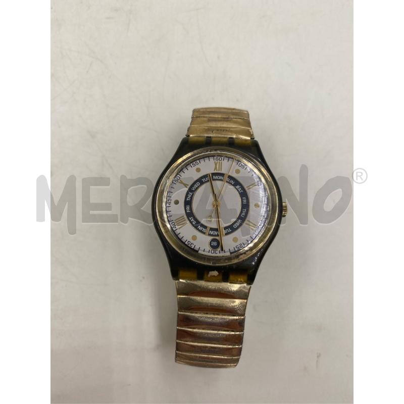 SWATCH CINTURINO ELASTICIZZATO DORATO  | Mercatino dell'Usato Roma casalotti 5