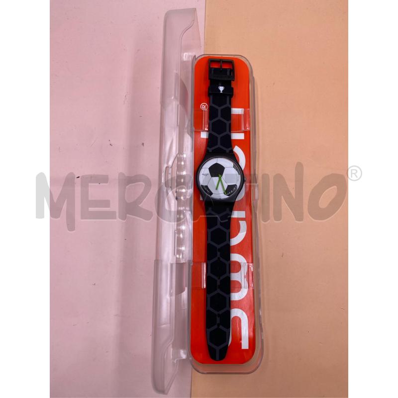 SWATCH IU09 NNERO SFONDO PALLA DA CALCIO  | Mercatino dell'Usato Roma casalotti 1
