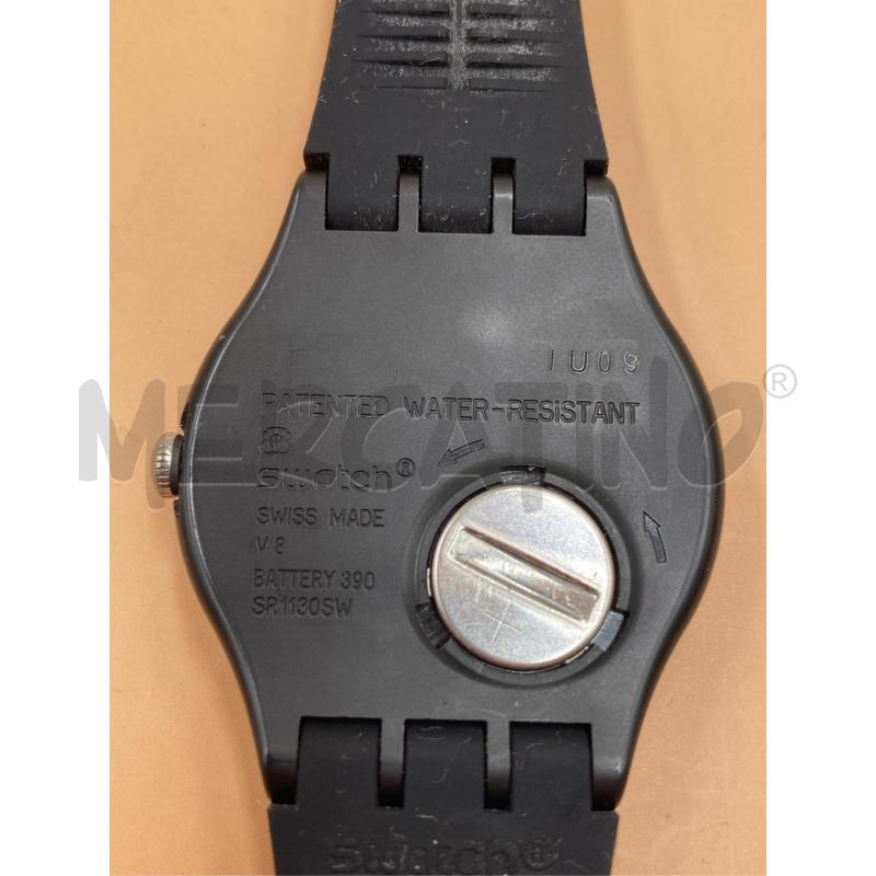 SWATCH IU09 NNERO SFONDO PALLA DA CALCIO  | Mercatino dell'Usato Roma casalotti 3