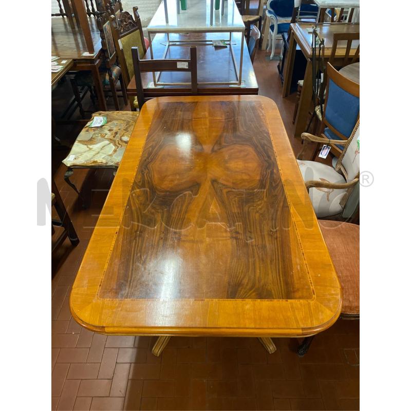 TAVOLO IN RADICA CM. 160X85 | Mercatino dell'Usato Roma casalotti 1