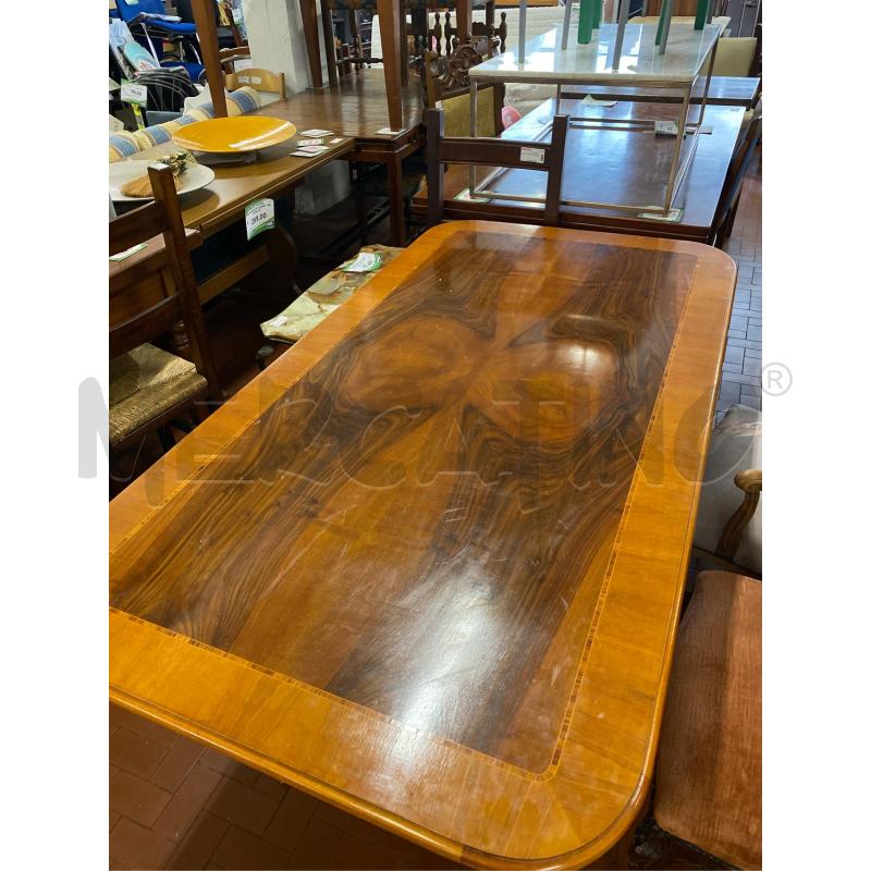 TAVOLO IN RADICA CM. 160X85 | Mercatino dell'Usato Roma casalotti 3
