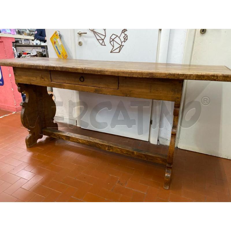 TAVOLO RETTANGOLARE CON CASSETTO CM.186X60X82 | Mercatino dell'Usato Roma casalotti 3